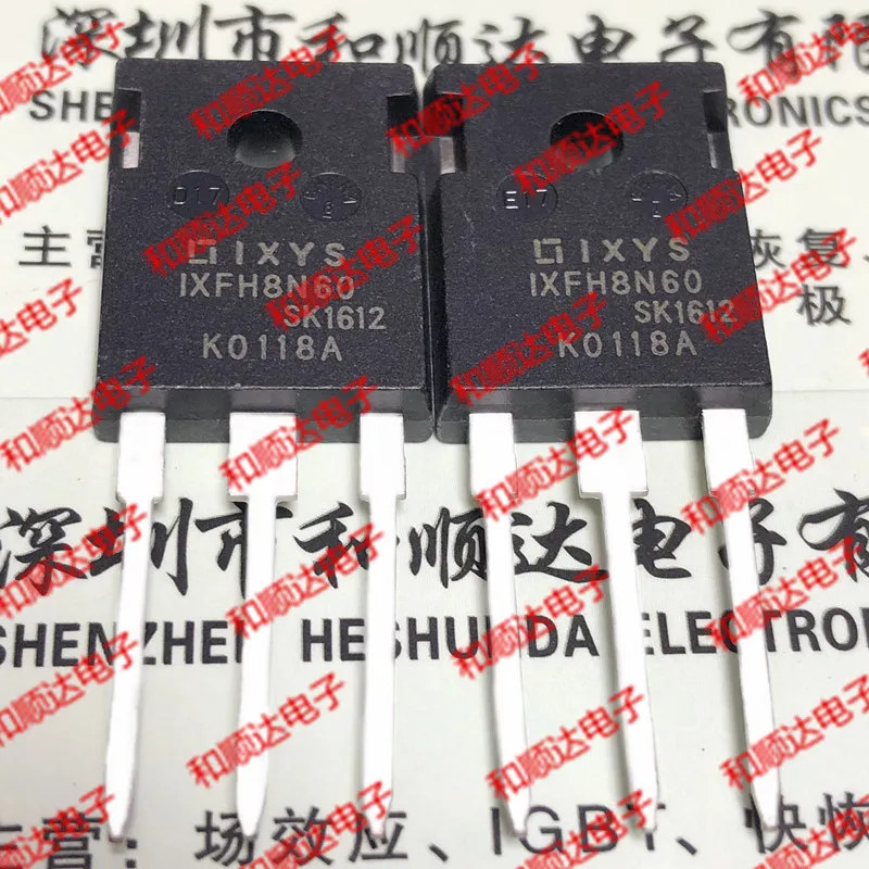 10 шт./лот IXFH8N60 к-247