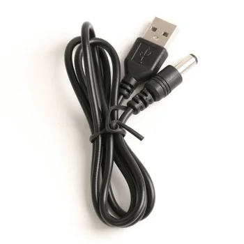 

USB to DC Power Cable Jack USB DC2.0*0.6mm 2.5*0.7mm 3.5*1.35mm 5.5*2.1mm 5V DC Barrel Jack USB Power Cable Connector 200pcs
