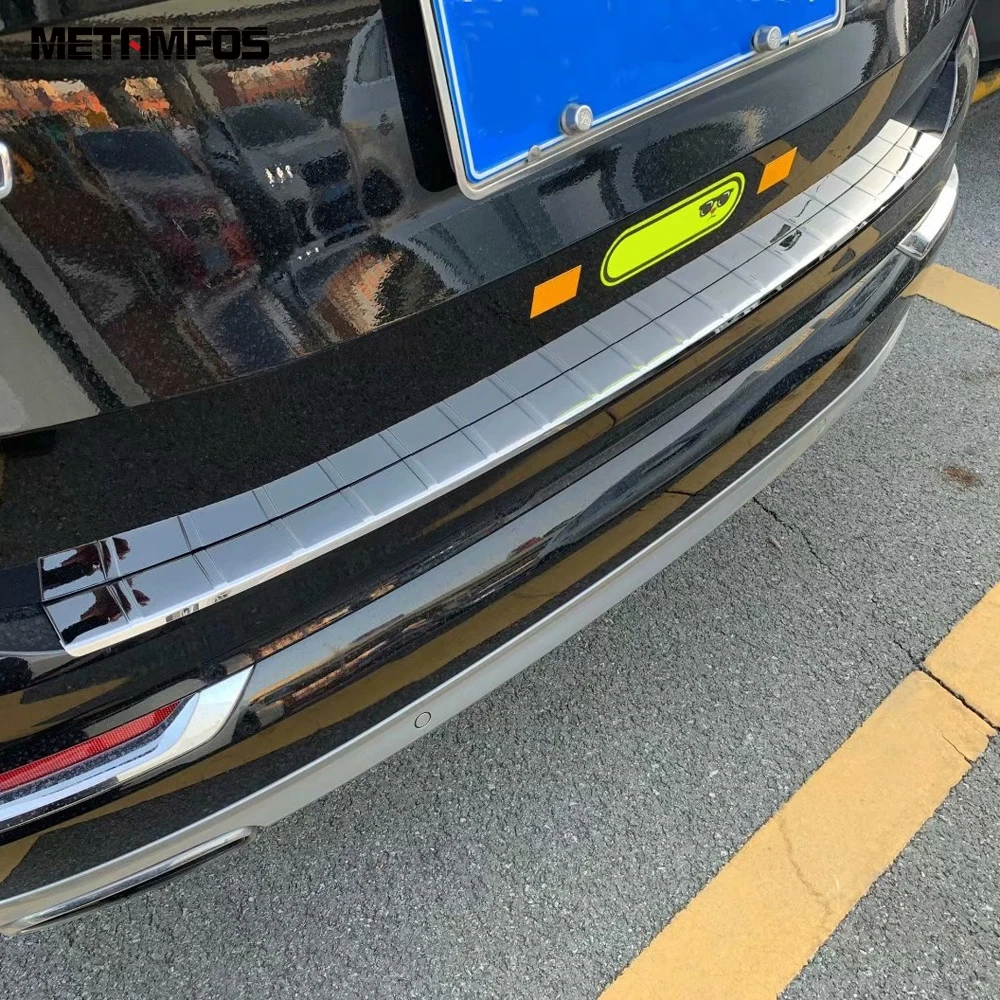 Для Volvo XC90 2016-2018 2019 2020 внешний задний бампер ног пластина задних ворот порога