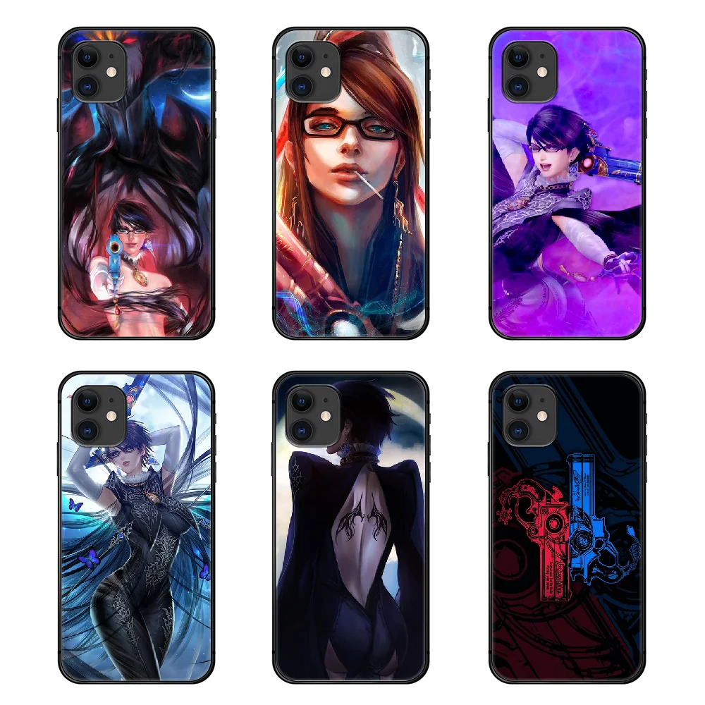 Bayonetta Umbra Witch Phone Case Cover Hull For iphone 5 5s se 2 6 6s 7 8 plus X XS XR 11 PRO MAX black Etui trend bumper tpu | Мобильные