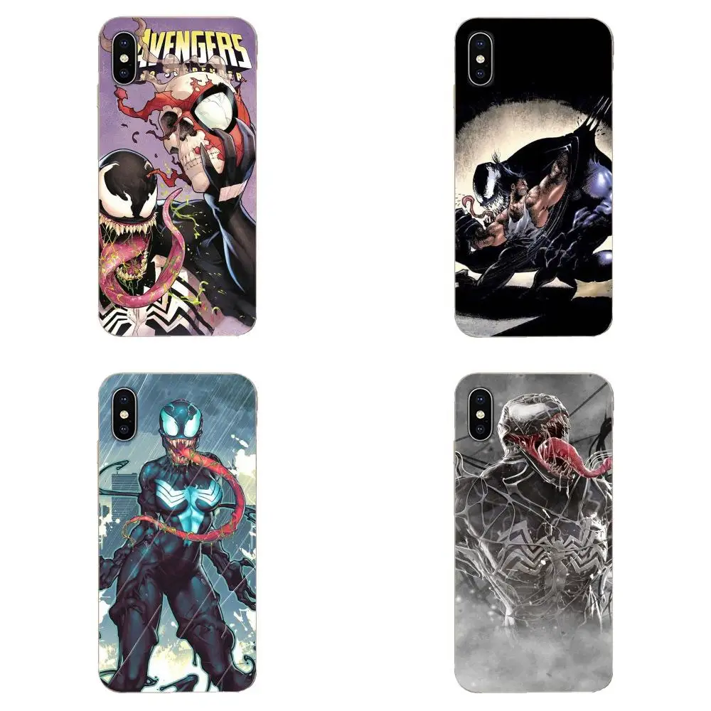 TPU Original Venom Marvel Pretty For Samsung Galaxy A51 A71 A81 A90 5G A91 A01 S11 S11E S20 Plus Ultra | Мобильные телефоны и