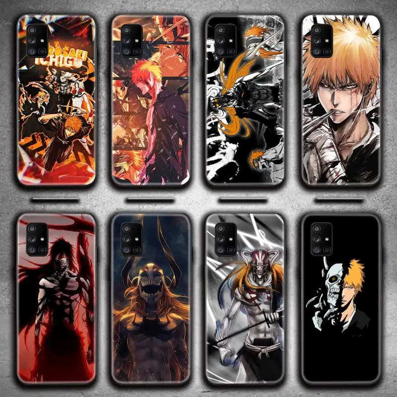 Bleach Anime Ichigo Kurosaki Phone Case For Samsung Galaxy A52 A21s