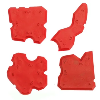 

8 Pcs Finishing Shovel Glue Caulk Remover Home Caulking Smoothing Joint Corner Profile Line Multifunction Silicone Sealant Tool