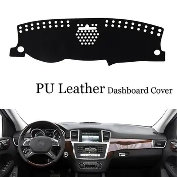 

For Mercedes ML 2014-2015 Dashboard Console Cover Leather Protector Sunshield Pad