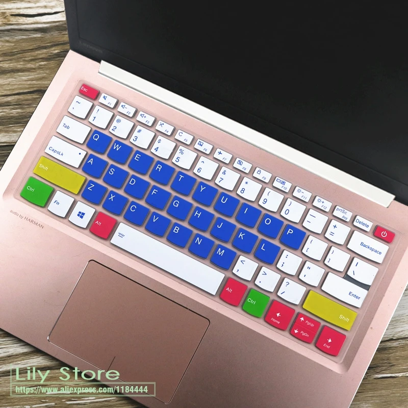 14 дюймов ноутбук Кожа протектор для lenovo Ideapad 320 14 320-14AST 320-14isk 320-14iap 320-14ikb 320-14 крышка клавиатуры - Цвет: candyblue