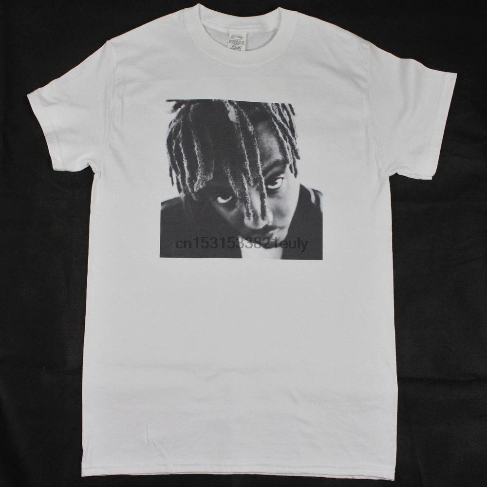 Juice WRLD White T shirt sizes available S 3XL AliExpress