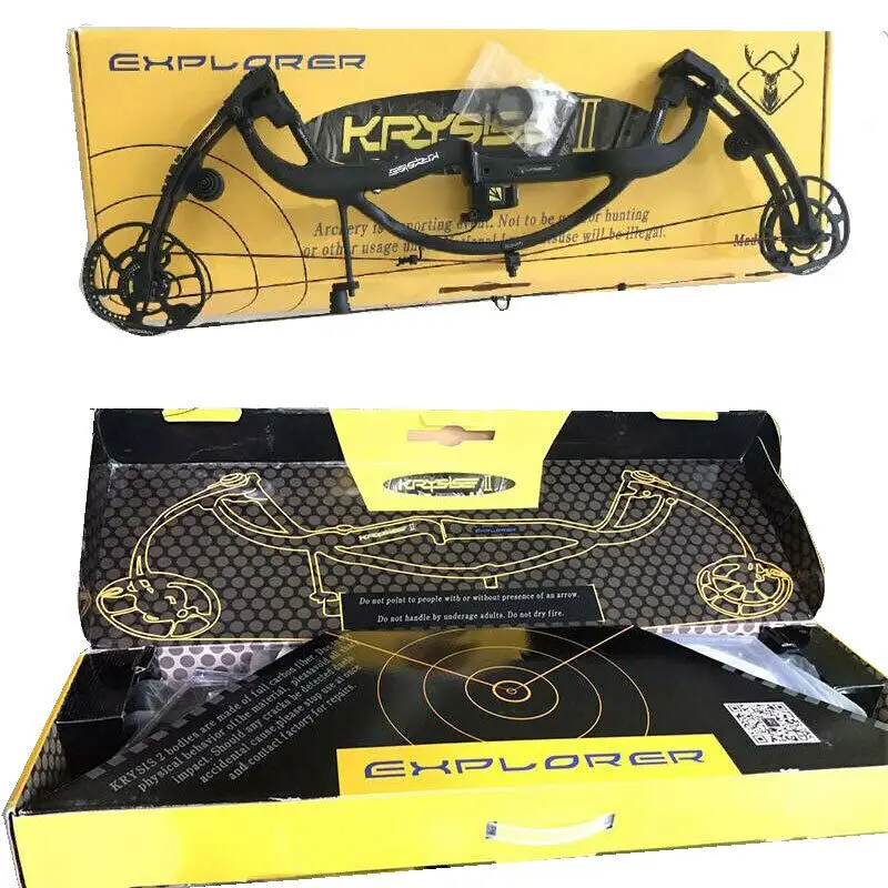 Archery-50-65lbs-330-FPS-Pure-Carbon-Fiber-Compound-Bow-Axle-to-axle-32inch-for-Hunting