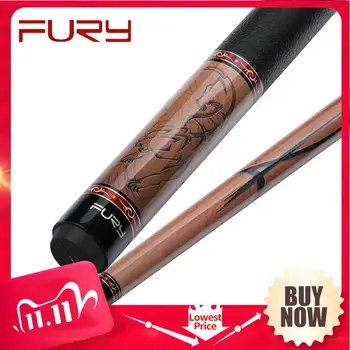 

FURY PS Pool Cue Billiard 11.75mm/13mm Tip With Case Professional Billar Stick Kit Many Gifts For Dropshipping