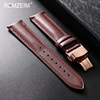 Calfskin Leather Watchband Soft Material Watch Band Wrist Strap 18mm 20mm 22mm 24mm With Stainless Steel Butterfly buckle ► Photo 3/6