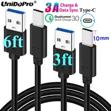 10 мм Расширенный наконечник QC 3,0 usb type C быстрое зарядное устройство кабель для Google Pixel 4 4XL 3 3A 2 XL телефонов с прочный громоздкий чехол