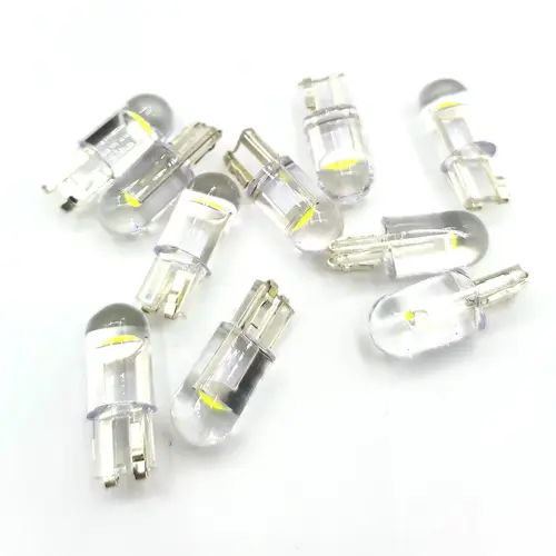 10x 2021 Newest W5W Led T10 Car Light COB Glass 6000K White Auto Automobiles License Plate Lamp Dome Read DRL Bulb Style 12V - Image 4