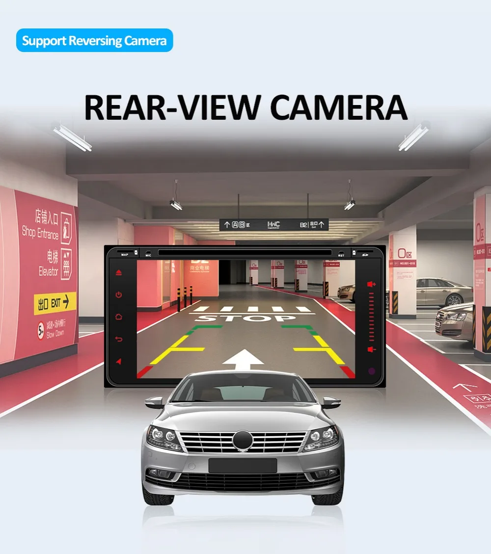 Clearance 2 DIN Octa Core car dvd android 9.0 double din gps navigation Wifi usb+Bluetooth+Radio for Toyota Hilux Camry Corolla Prado RAV4 13