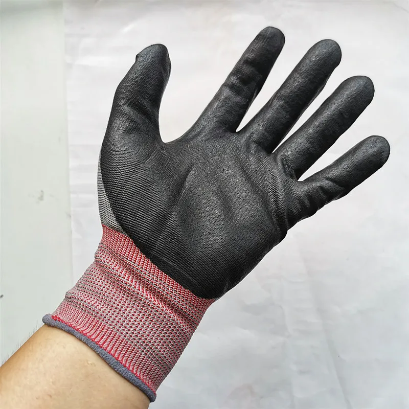3M Work Gloves Comfort Grip wear-resistant Slip-resistant Anti-labor Safety Nitrile Rubber