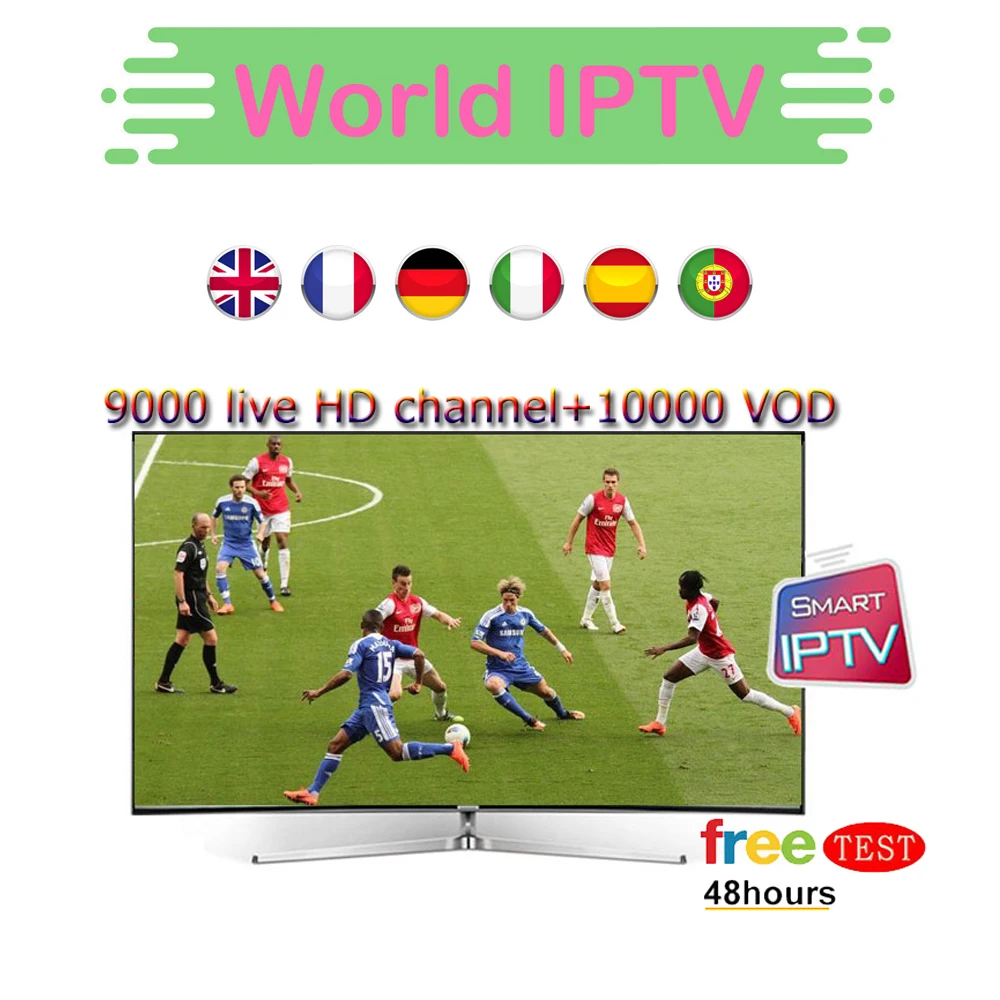 

European IPTV subscription adult 10000 VOD & 9000+live for Android TV Box M3u sports live channel free trial