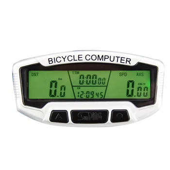 

Outdoor Wireless Waterproof Bike Computer LCD Backlight Cycling Bicycle Odometer Speedometer Velometer Cycling Accessories
