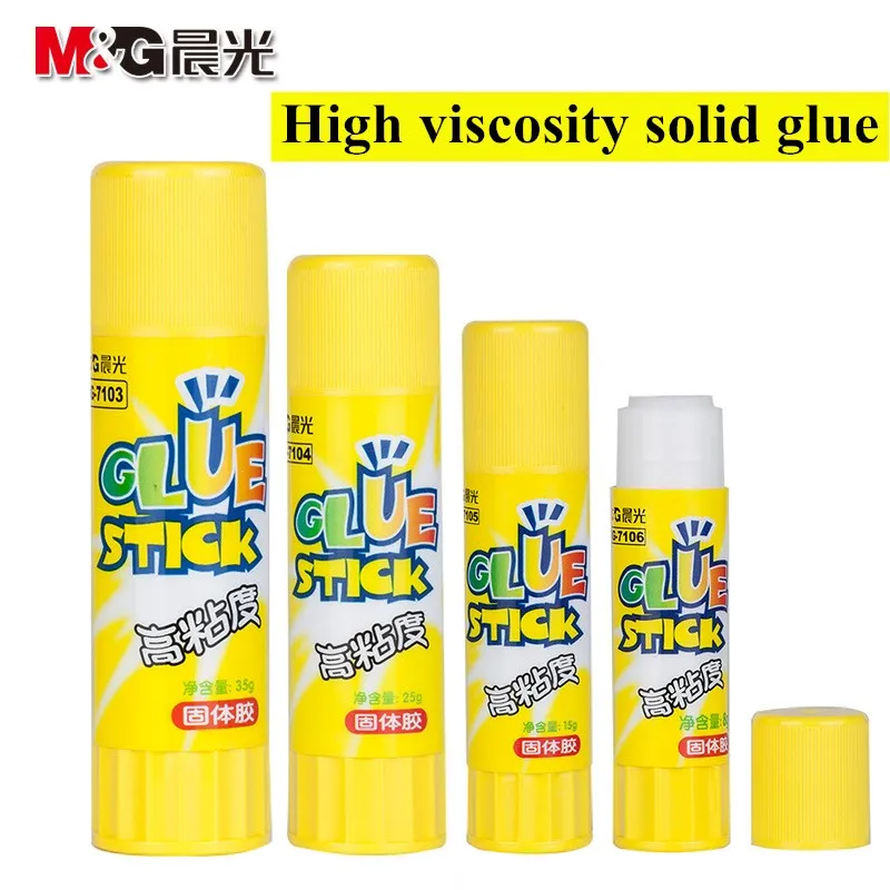 

Glue Stick School Office Supplies Soid 2pcs M&g Strong Adhesive Pvp Mg7106 M&g Asg97106 White 8g*2