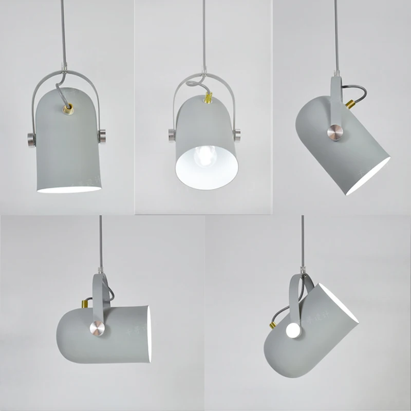 Comprar Nórdico moderno E27 colgante de luz de un solo luces iluminación decoración luminaria lámparas colgantes lámpara colgante