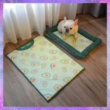 

Dog Bed Soft Dog Mat Cooling Summer Pad Mat For Pet Blanket Sofa Breathable Dog Bed Summer Dogs Pet Supplies Cool Dog Bed