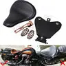 Универсальный водительский Solo Seat& Base& " пружины& Кронштейн для Harley Honda Yamaha Suzuki Sportster 883 железо 48 72 поплавок чоппер - Цвет: Type 3