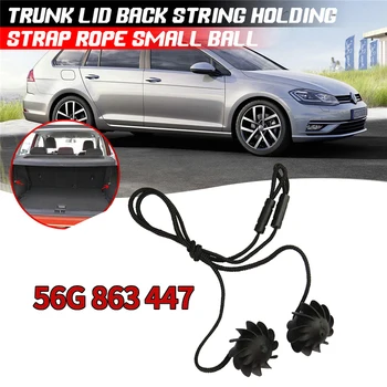 

2Pcs Hatchback Parcel Shelves Trunk Lid Back Shelf String Holding Strap Rope Small Ball for Golf 2014-2020 5G6863447