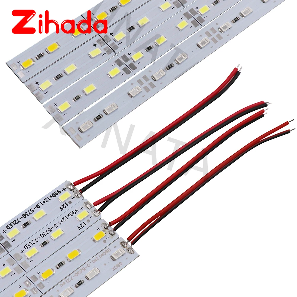 5/10/20 шт. DC12V 0 25 M/0 5 m белый/теплый белый/красный/зеленый/синий алюминиевый
