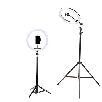 

26cm/10inch LED Selfie Ring Light Dimmable LED Ring Lamp Photo Video Camera Phone Light ringlight For Live YouTube Fill Light