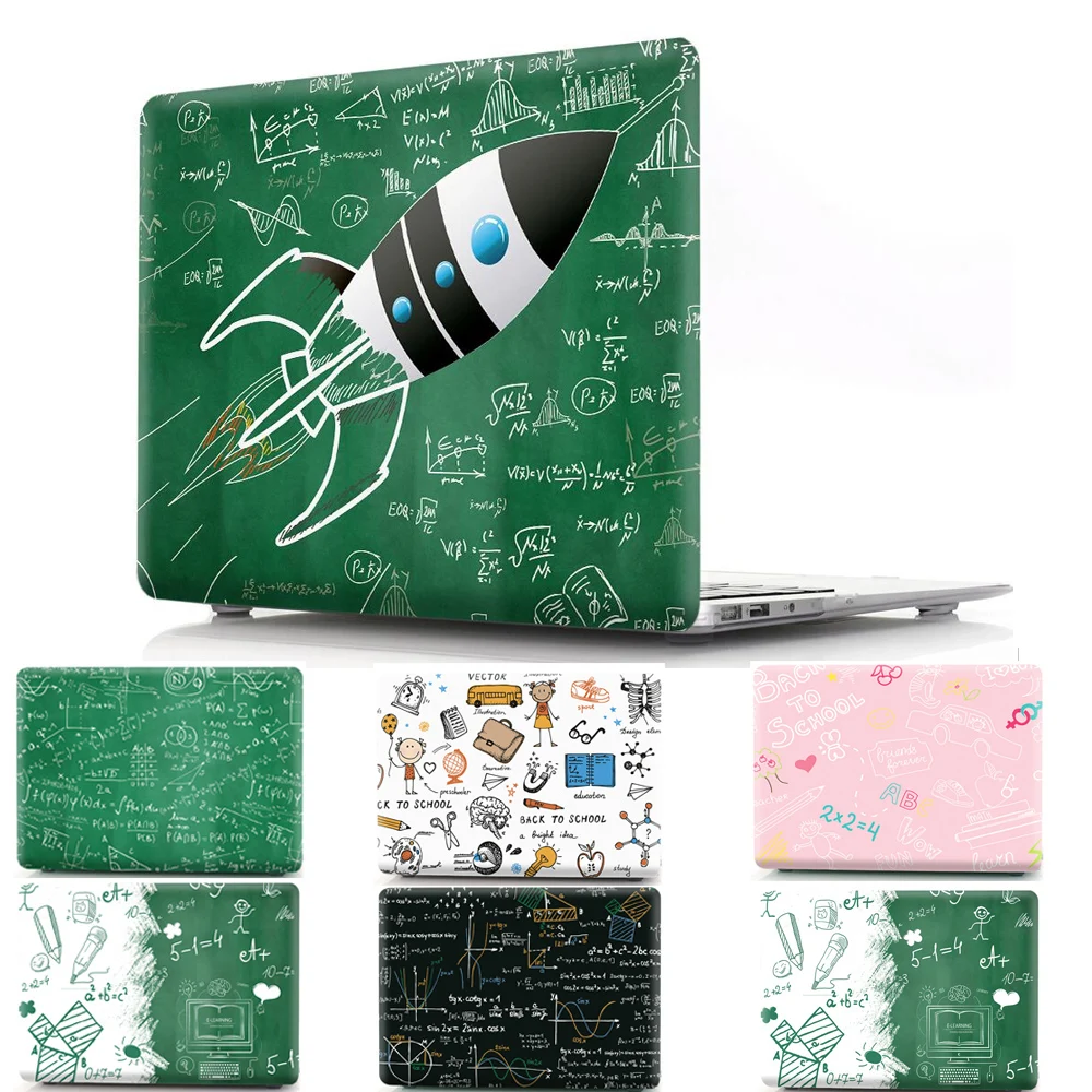 Жесткий чехол с принтом для ноутбука Macbook Pro retina 12 13 15 16 Touch Bar Shell для Mac Air 13 11 чехол