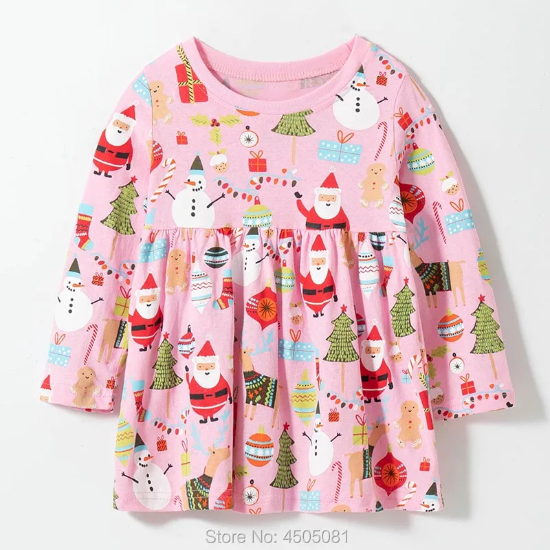 100% Cotton Infant Princess Dress Baby Girl Clothes Children Tops 2020 Brand Spring Autumn One-piece Kids Dresses For Girls 1-7Y | Детская