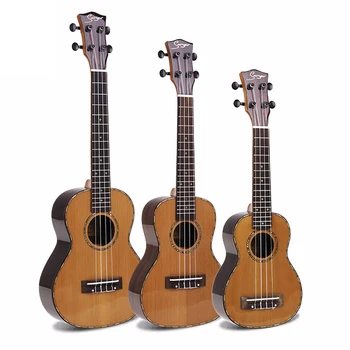 

Hot high-end veneer 21 / 24 ukulele ukulele ss17 Korean pine rose light guitar