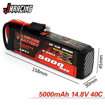 

LEOPARD 5000MAH 4S 14.8V 40C high discharge LIPO battery for TRX X-MAXX UDR