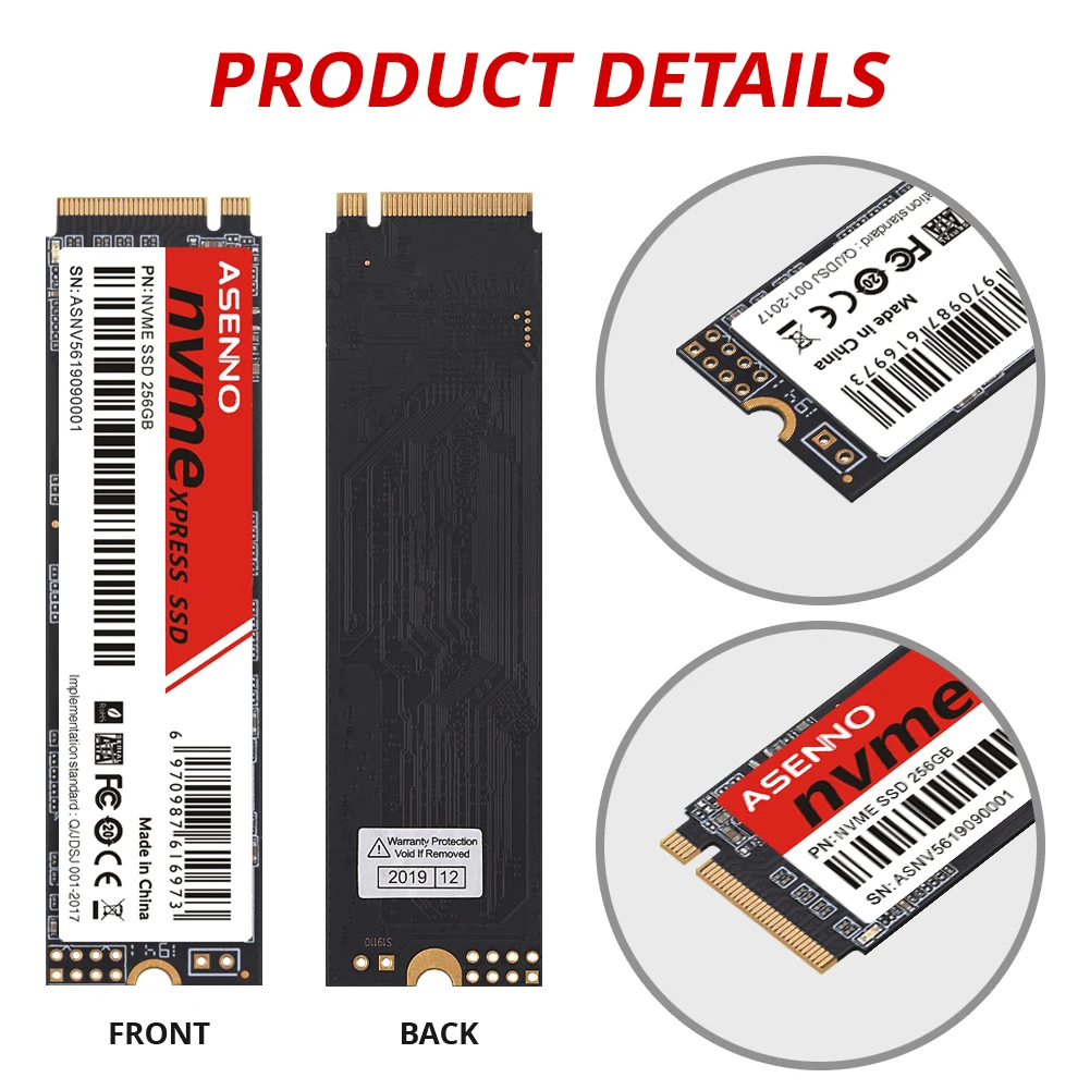 ASENNO NVME PCIE  nvme ssd m.2  ϵ ̺ nvme ssd m.2 2 ׶Ʈ Ʈ ũž 