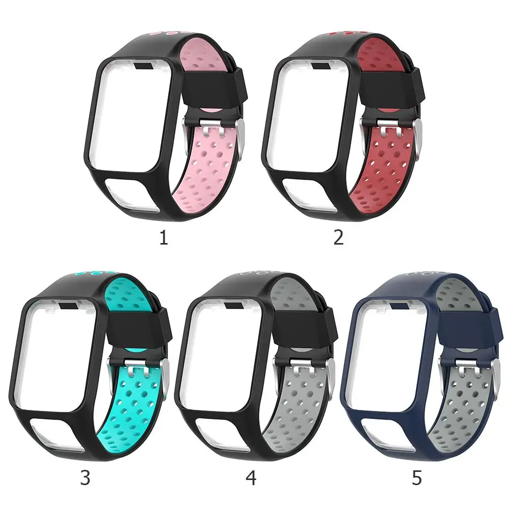 Силиконовый ремешок для часов на запястье чехол кардио TomTom Watch Adventure Serie 2 3 Runner Golfer