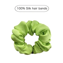 

New 100% Natural Mulberry Silk 3.5cm Headband Luxury Hair Bands Elastic Band Made Of Hair Accessories Para El Cabello For Girls