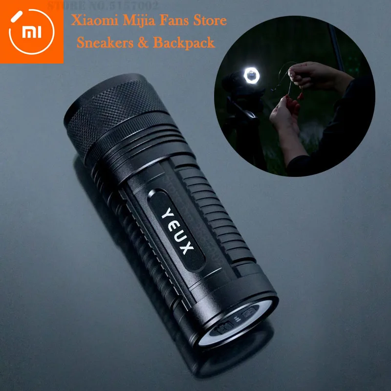 Xiaomi YEUX Многофункциональный Открытый флэш-светильник Ночной рыболовный светильник водонепроницаемый открытый кемпинг мощный светодиодный светильник s перезаряжаемый
