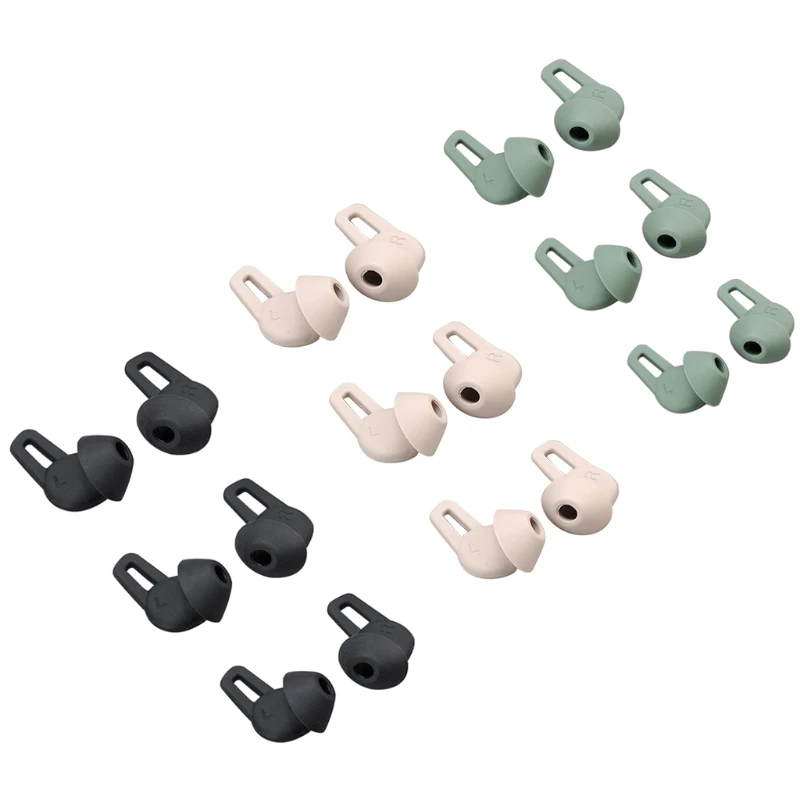 

6Pcs Earbuds Cover In-Ear Tips Soft Silicone Skin for Huawei FreeLace Pro R9CB
