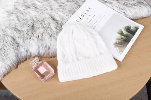 Wool Cap White Новая женская вязаная шапка женская осенне-зимняя шерстяная шапка пчела смешанных цветов вязаная осенне-зимняя шерстяная Шерстяная кепка берет шляпа - Цвет: Wool Cap White