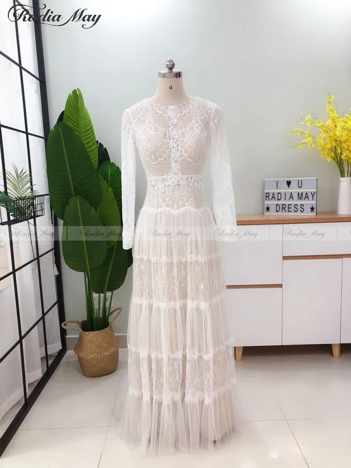 ivory lace sundress