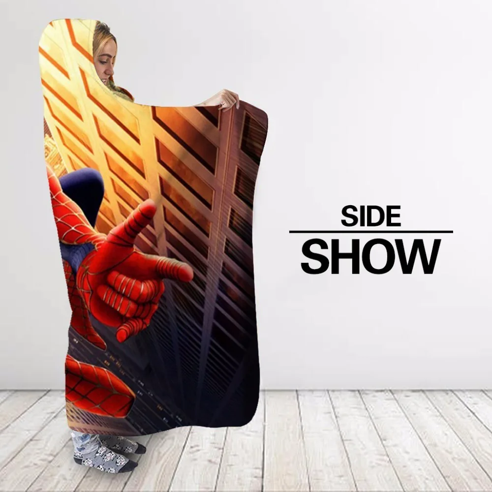 Climbing-Spiderman-3d-Printed-Plush-Home-Office-Hooded-Blanket-For-Adult-Washable-Warm-Diy-Sofa-Cloak (2)