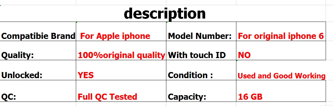 Подарок+ оригинальная разблокированная логическая плата схемы motheboard для iphone 6 4,7 дюймов 16 Гб без сенсорного ID без отпечатков пальцев разблокирована G