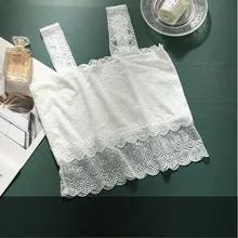  Sexy Women Lace Bralette Bralet Bra Bustier Crop Top  Comfortable Padded Tank Tops 