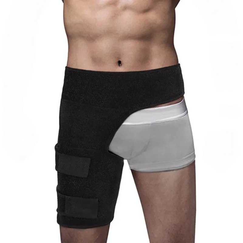 

Sciatica Nerve Pain Relief Thigh Compression Brace For Hip Joints Arthritis Groin Wrap Brace Protector Belt