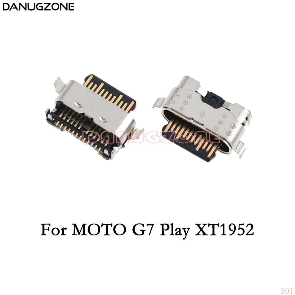 10PCS/Lot For Motorola MOTO G7 Play XT1952 / Power XT1955 USB Charging Dock Connector Charge Port Jack Socket Plug | Мобильные