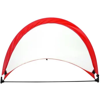 

1 Piece Soccer Football Goal Net Folding Training Goal Net Tent Kids Indoor Outdoor Play Toy,Red