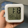 LCD battery clock