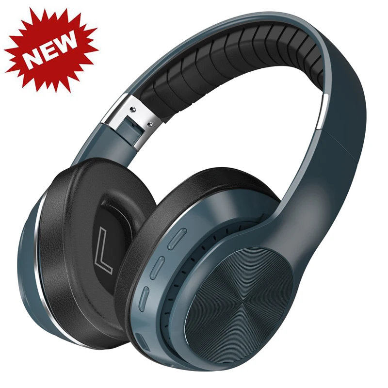 Wireless Bluetooth Headphones Foldable Headset Support TFCard FM Radio Bluetooth AUX Stereo Mode HiFi Headset With Mic Deep Bass