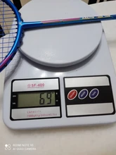 Raqueta de bádminton profesional de fibra de carbono ultraligera, 2020, 50g, 10U, superligera, con cuerda, para adultos