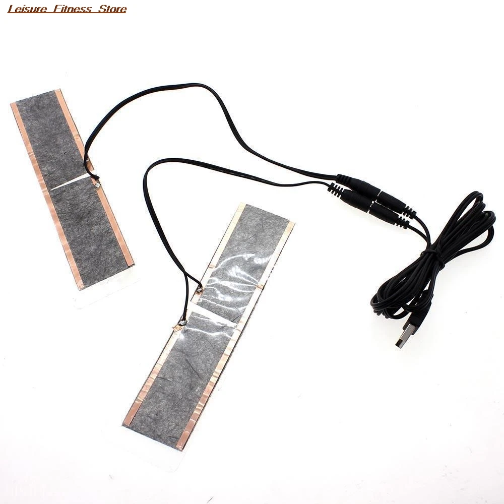 5V USB электрические Подогреваемые стельки Утеплитель для ног с - Цена: 421,67 руб.