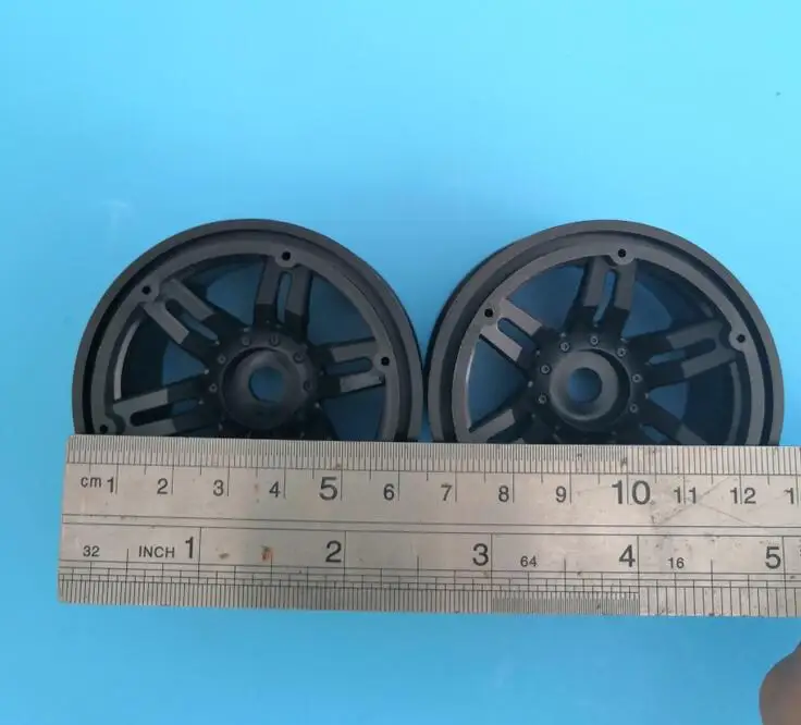 

2.2" Wheels/Rims For HPI Axial Capo JKMAX Cross HSP Redcat KM2 KM3 F150 G500 TRX4 TRX6 Crawler Truck