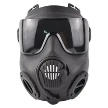 

Tactical Airsoft Paintball Mask Field Hunting PC Lens Anti-Fog Protective Mask Military BB Gun Shooting Air Rifle Accessories