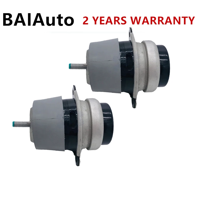 7L6199131A Motore Motor Mount Supporti 2Pcs Sinistra + Lato Destro Set Di Supporti In Gomma Del Motore Per Vw Touareg Audi Q7 4.2L 7L6199131